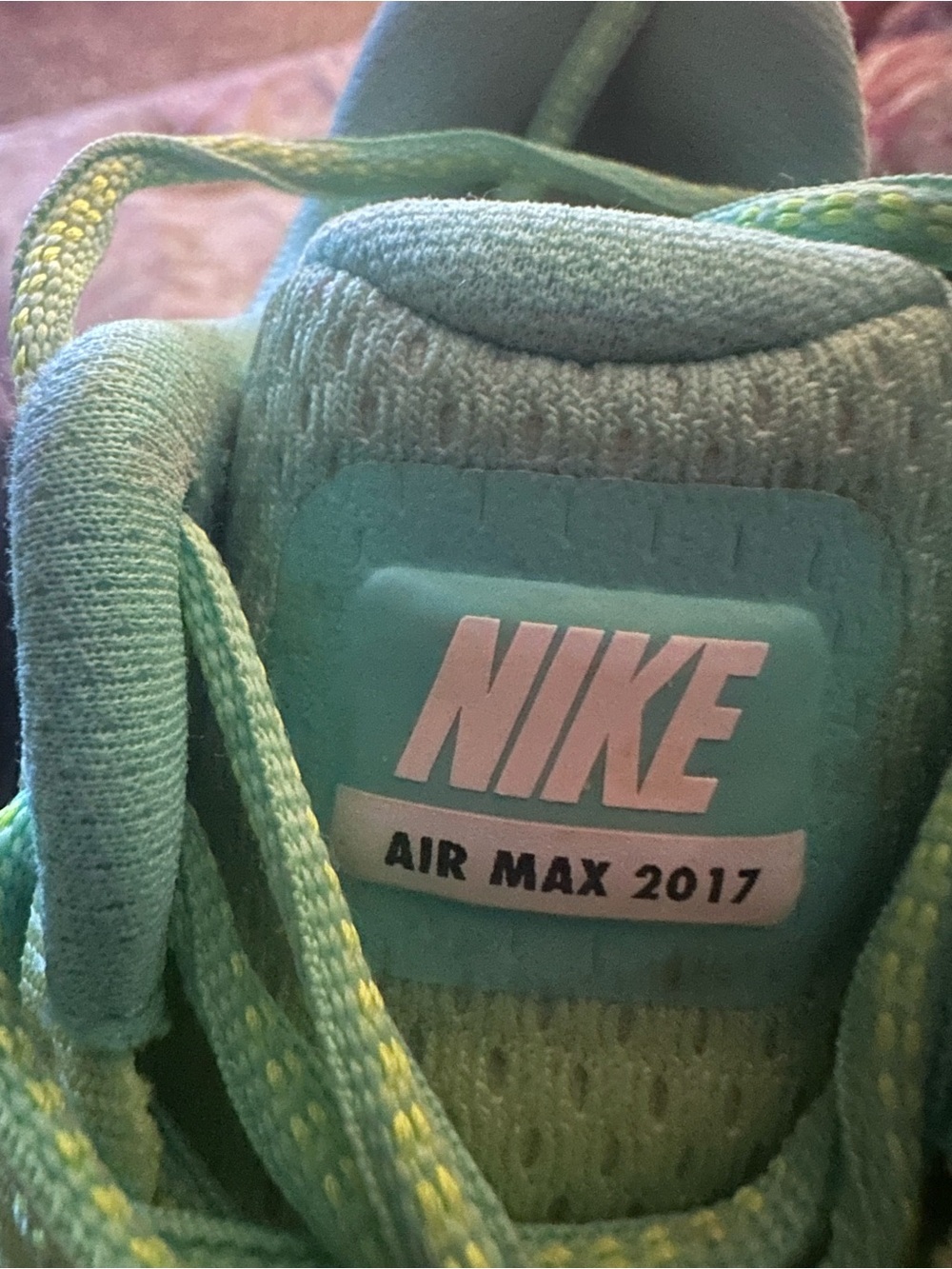 Nike Air Max 2017 size 6 $190 glow in dark